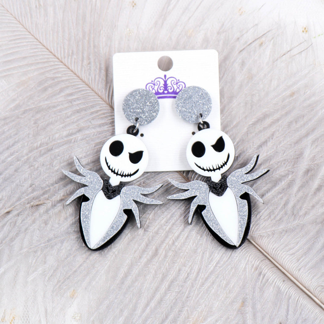 Jack Skellington Spooky Earrings