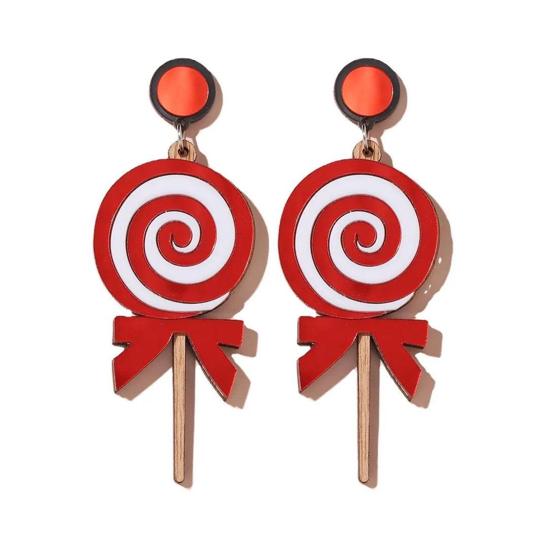 Candy Cane Earrings