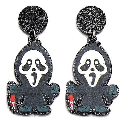 Scream Spooky Earrings