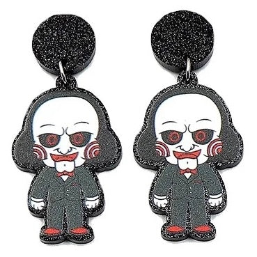 Jigsaw Spooky Earrings