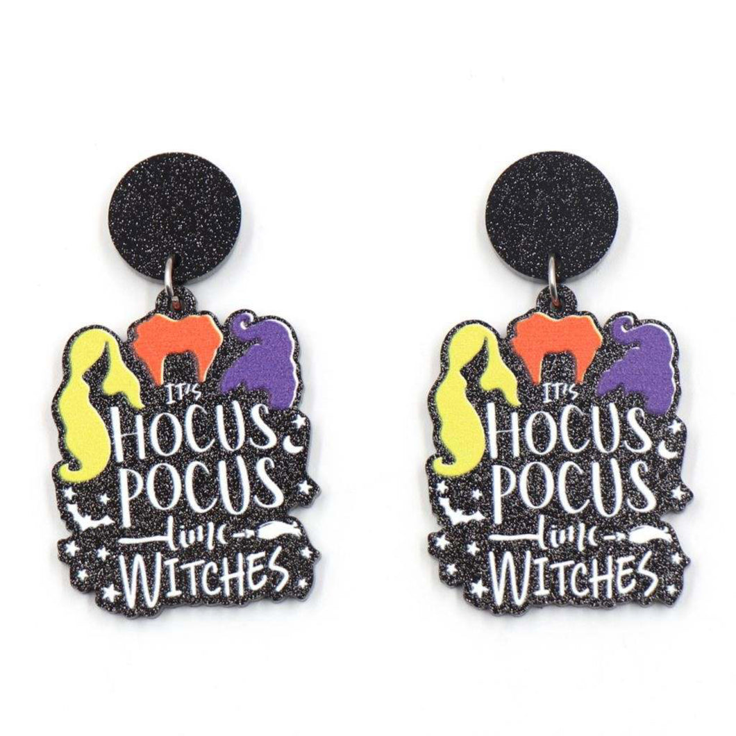 Hocus Pocus Spooky Earrings #1