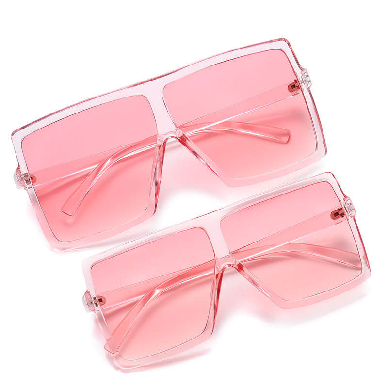 Light Pink Oversized Mommy & Me Glasses