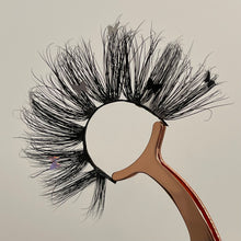 Load image into Gallery viewer, Black &amp; Silver Butterfly Lashes (Longer)
