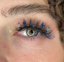 Load image into Gallery viewer, Blue Butterfly Lashes (Shorter)
