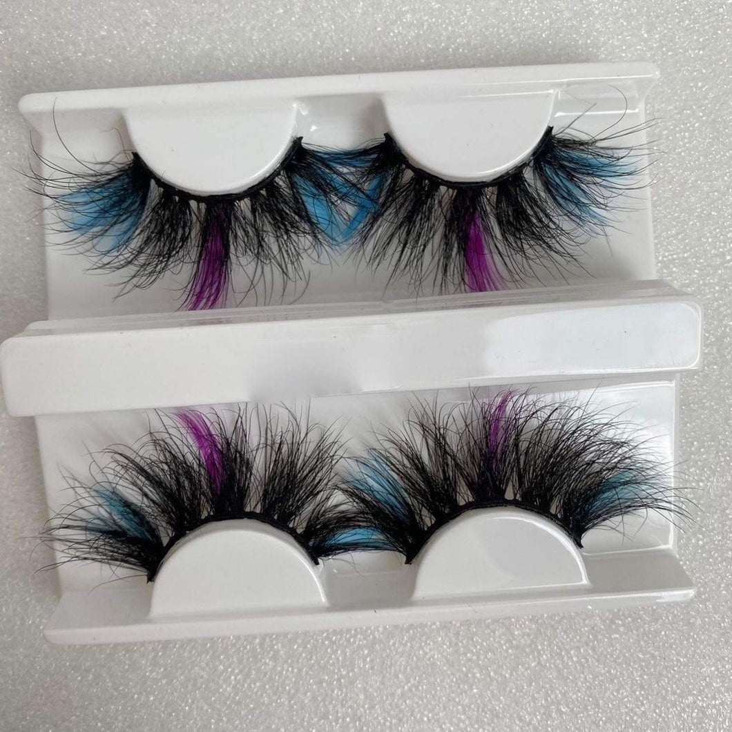 Blue & Purple Fabulash Lashes