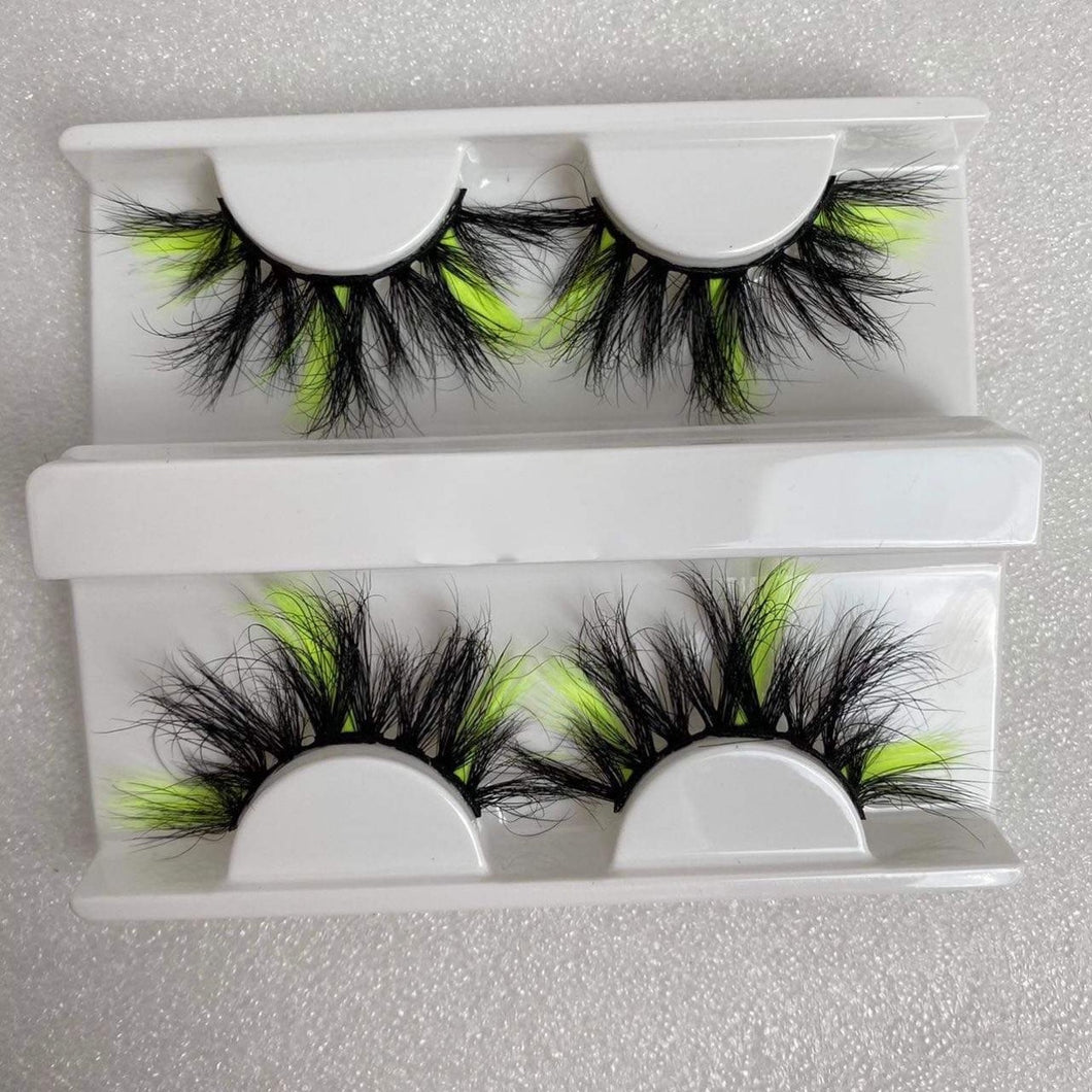 Neon Yellow Fabulash Lashes