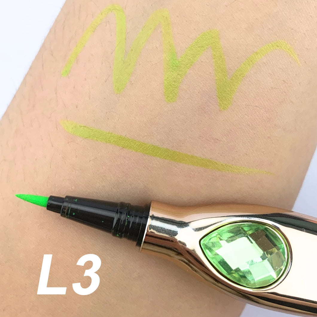 Fabulash Neon Green Colored Eyeliner