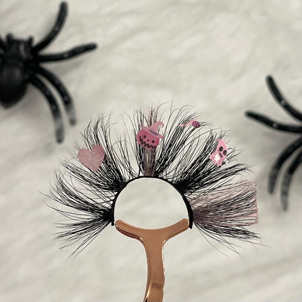 Pink Spooky Lashes