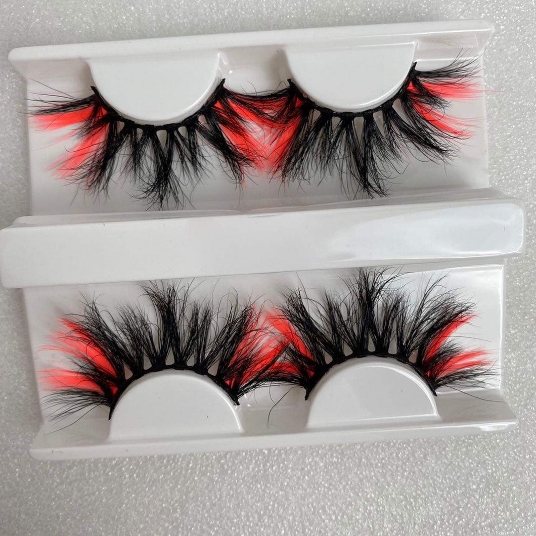 Neon Orange Fabulash Lashes