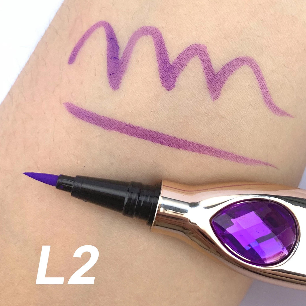 Fabulash Purple Colored Eyeliner